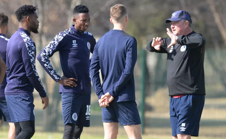 Gavin Hunt SuperSport United Coach sends a message to Orlando Pirates & Stellenbosch regarding the battle for the Caf Champions League spot – ‘We still have a significant opportunity’