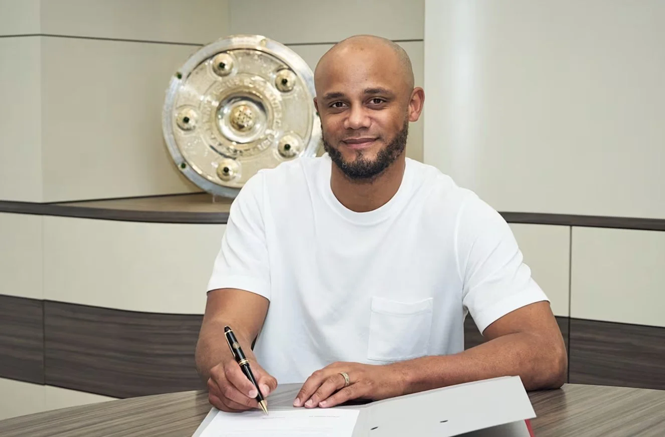 Vincent Kompany Signs as New FC Bayern Munich Manager